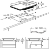 Варочная панель индукционная Electrolux EIV734 (черный)