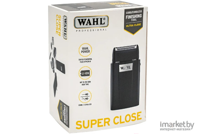 Электробритва Wahl Professional Super Close 3616-0470 (черный)