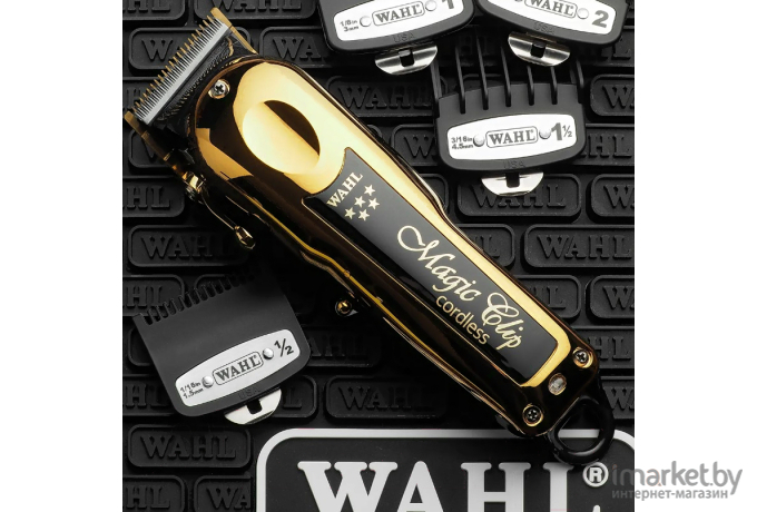 Машинка для стрижки волос Wahl Magic Clip Cordless 5 08148-716 (золотистый)