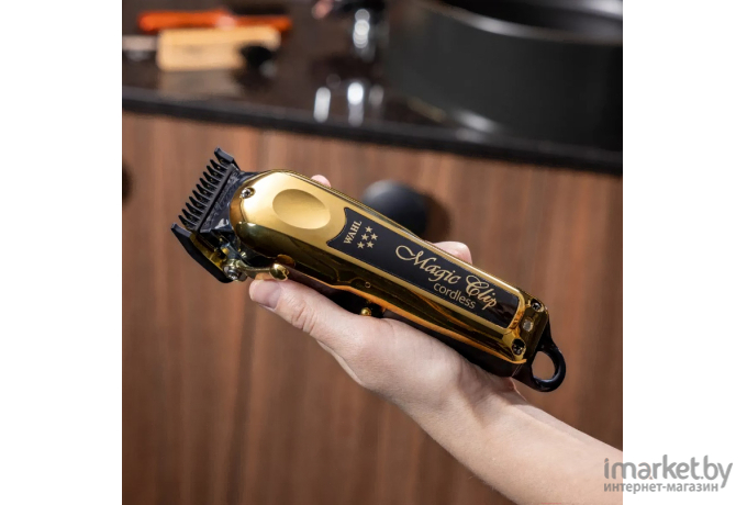 Машинка для стрижки волос Wahl Magic Clip Cordless 5 08148-716 (золотистый)