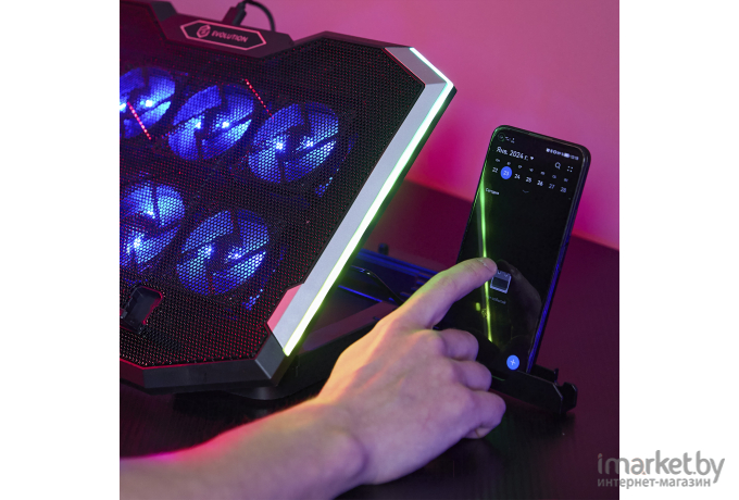 Подставка для ноутбука Evolution LCS-07 RGB