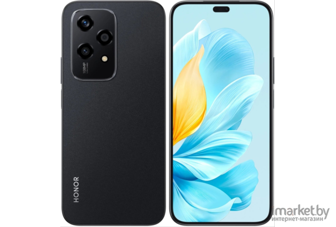 Смартфон HONOR 200 Lite 8GB/256GB международная версия (полночный черный)