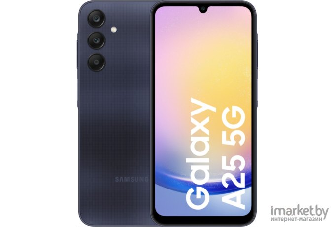 Смартфон Samsung Galaxy A25 8GB/256GB (темно-синий, без Samsung Pay)