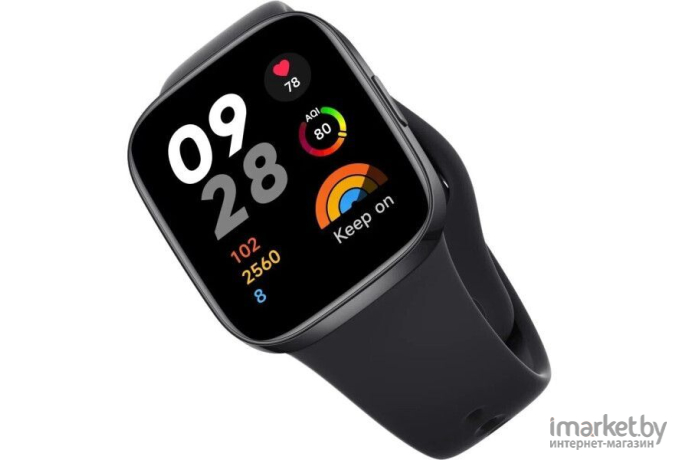 Умные часы Xiaomi Redmi Watch 3 Active (черный, международная версия)