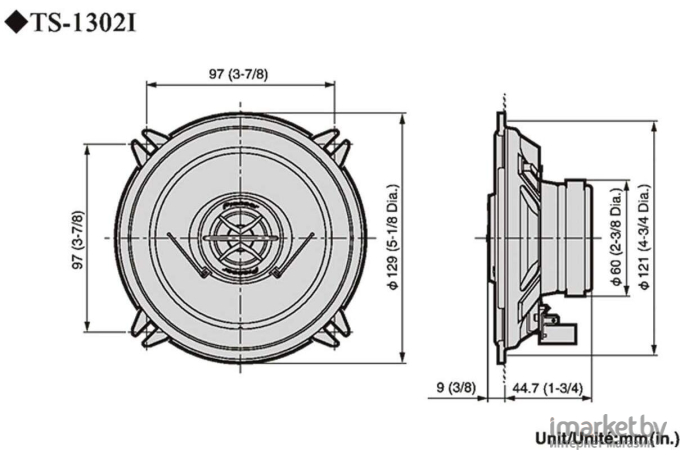 Автоакустика Pioneer TS-1302i