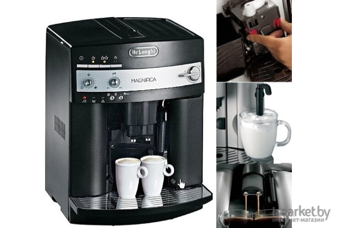 Кофеварка (кофемашина) DeLonghi ESAM 3000 B