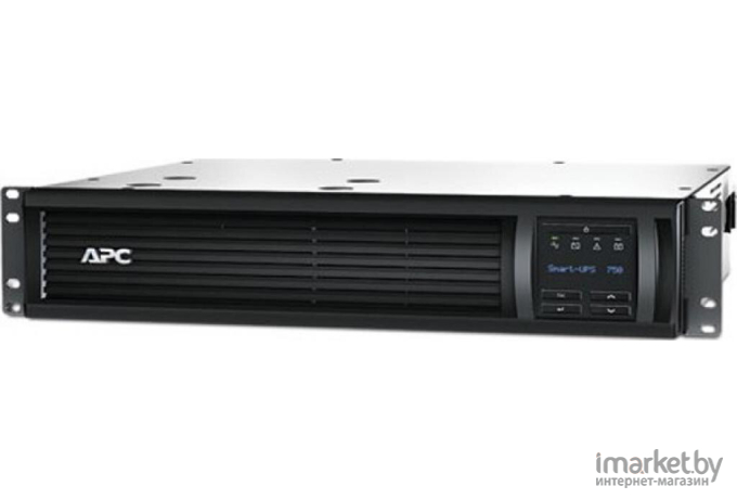 Источник бесперебойного питания APC Smart-UPS 750VA LCD RM 2U (SMT750RMI2U)