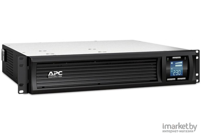 Источник бесперебойного питания APC Smart-UPS C 1000VA 2U Rack mountable LCD 230V (SMC1000I-2U)