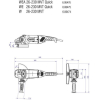 Профессиональная угловая шлифмашина Metabo WE 26-230 MVT Quick (606475000)