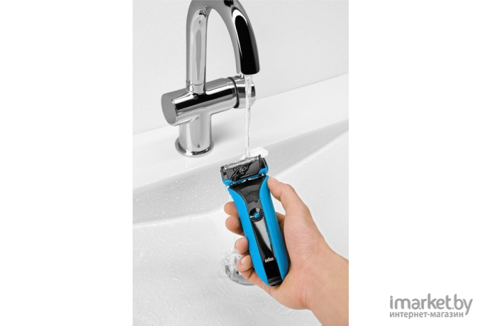 Электробритва Braun WaterFlex WF2s синий