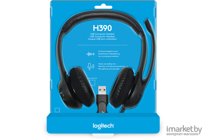 Наушники (Гарнитура) Logitech H390 (981-000406)