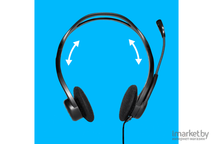 Наушники (Гарнитура) Logitech PC Headset 960 USB