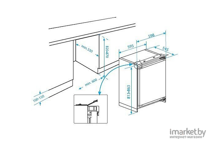 Морозильник BEKO BU1200HCA