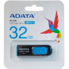 USB Flash A-Data DashDrive UV128 Black/Blue 64GB (AUV128-64G-RBE)