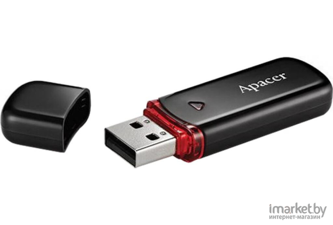 USB Flash Apacer AH333 Black 32GB (AP32GAH333B-1)