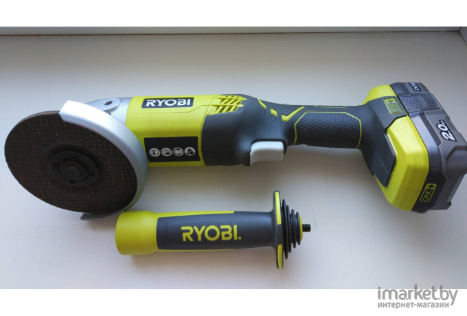 Угловая шлифовальная машина Ryobi R18AG-0 (5133001903)