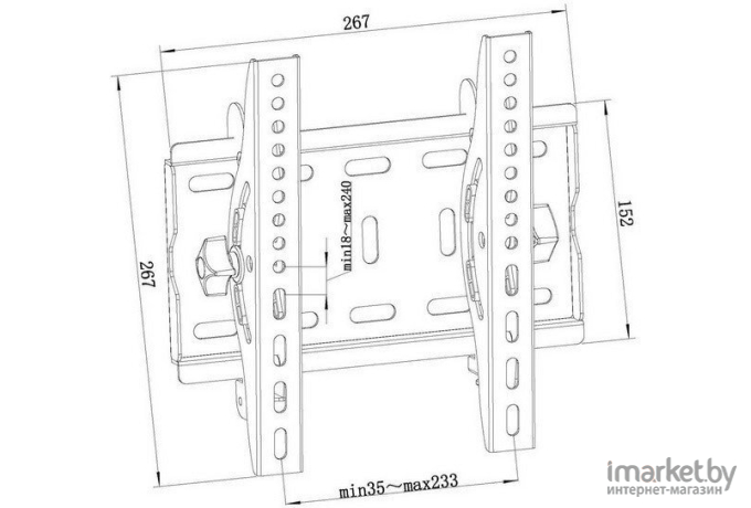 Кронштейн Benatek PLASMA-6B