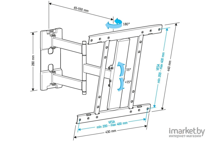 Кронштейн Holder LCD-SU4601