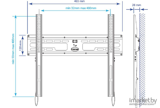 Кронштейн Kromax FLAT-3