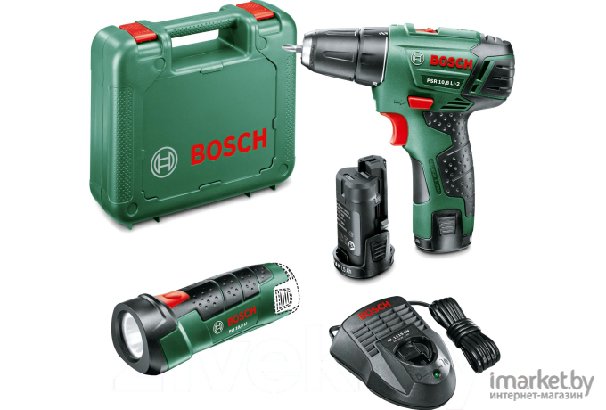 Электродрель Bosch PSR 10.8 LI-2 (0603972924)