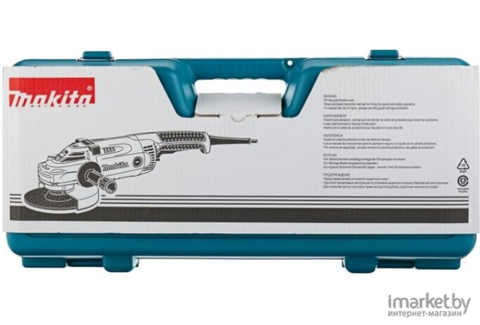 Профессиональная угловая шлифмашина Makita GA9020SFK