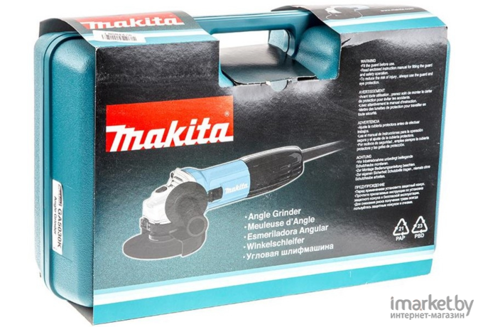 Профессиональная угловая шлифмашина Makita GA5030K