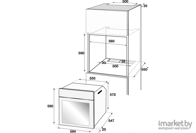 Духовой шкаф BEKO BIMM 25400 XMS