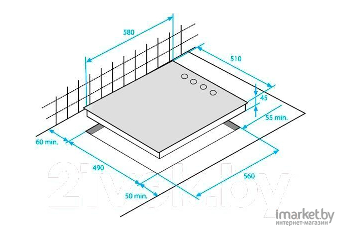 Варочная панель BEKO HIC 64101 X