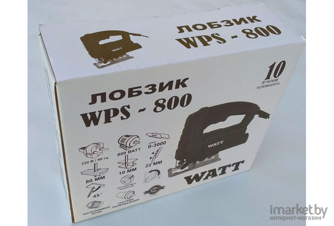 Электролобзик Watt WPS-800 (3.800.080.00)