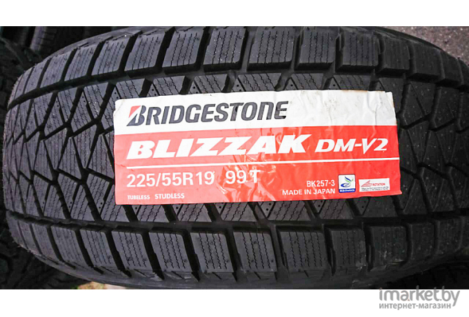 Автомобильные шины Bridgestone Blizzak DM-V2 235/55R18 100T