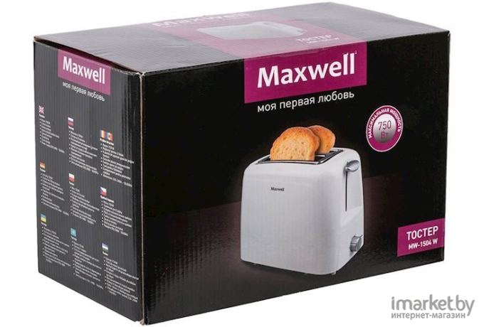 Тостер Maxwell MW-1504 W