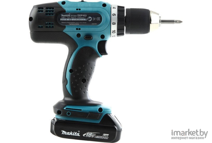 Дрель-шуруповерт Makita DDF453SYE