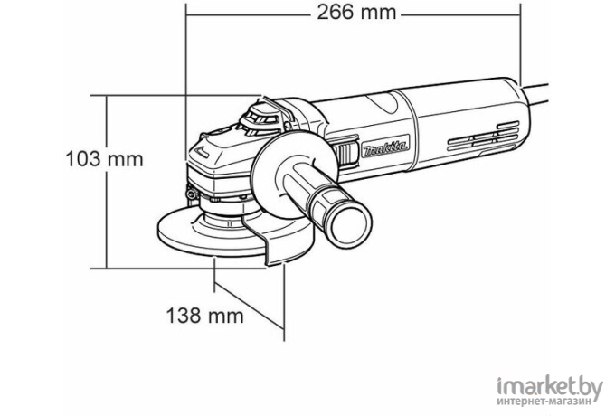 Угловая шлифмашина Makita GA5030