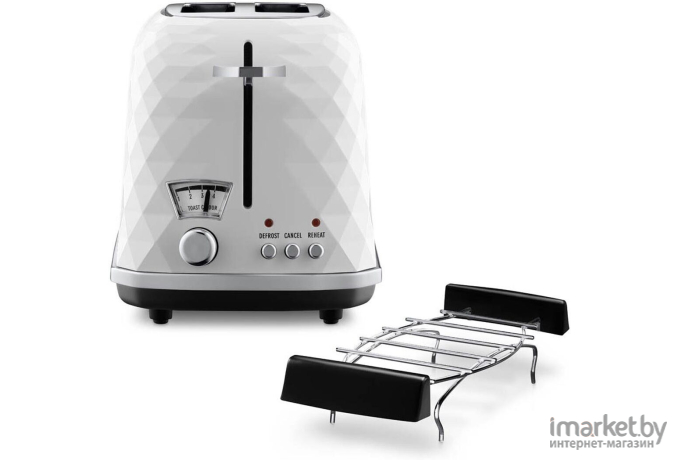 Тостер DeLonghi Brillante CTJ 2103.W