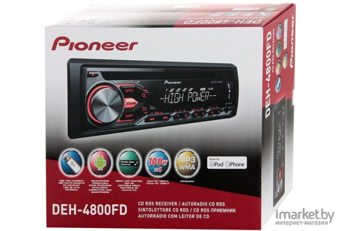 CD/MP3-магнитола Pioneer DEH-4800FD