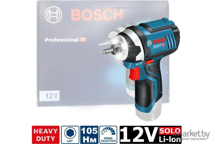 Гайковерт Bosch GDR 10.8-LI Professional (06019A6901)