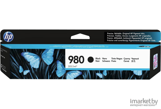 Картридж для принтера HP 980 Black Original Ink Cartridge (D8J10A)