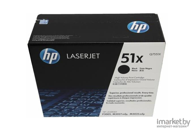 Картридж для принтера HP 51x (Q7551XD) 2 шт.