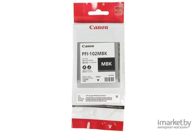 Картридж для принтера Canon PFI-102MBK (0894B001AA)