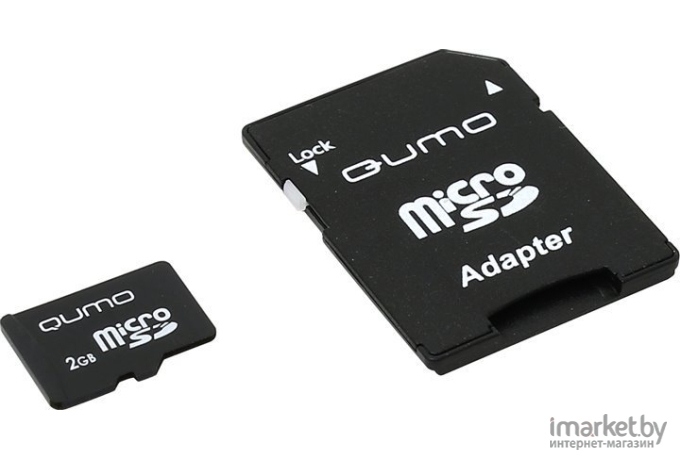 Карта памяти QUMO MicroSD Y&Y 2 Гб (QM2GMICSD)