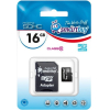 Карта памяти Smart Buy microSDHC (Class 10) 16 Гб + SD адаптер (SB16GBSDCL10-01)