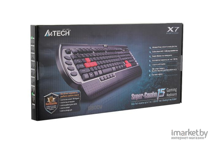 Клавиатура A4Tech X7-G800V