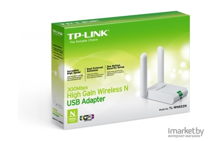 Беспроводной адаптер TP-Link TL-WN822N