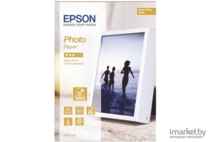 Фотобумага Epson Premium Glossy Photo Paper 13x18 50 листов (C13S041875)