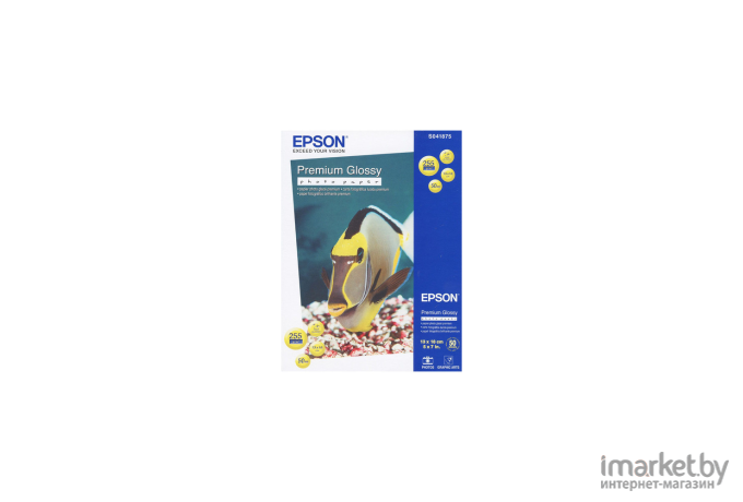 Фотобумага Epson Premium Glossy Photo Paper 13x18 50 листов (C13S041875)