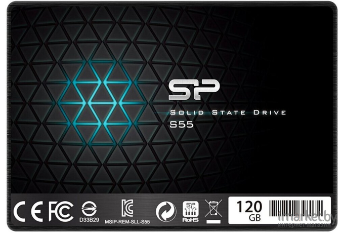 SSD Silicon-Power Slim S55 120GB (SP120GBSS3S55S25)