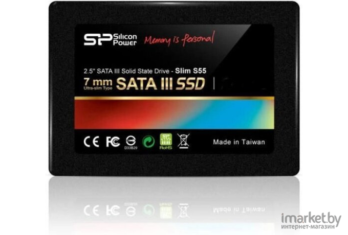 SSD Silicon-Power Slim S55 120GB (SP120GBSS3S55S25)