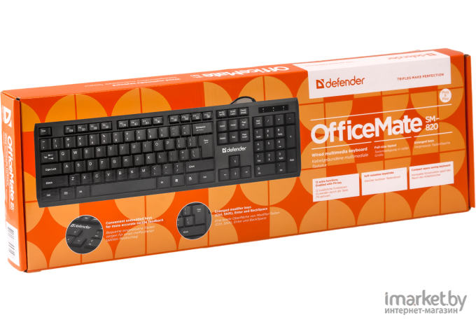 Клавиатура Defender OfficeMate SM-820