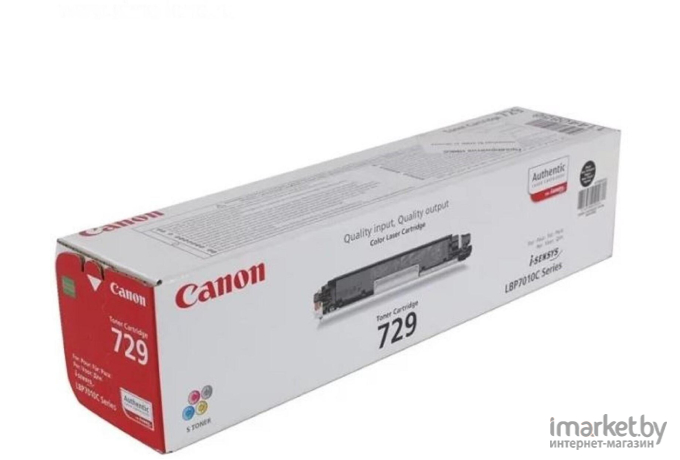 Картридж для принтера Canon 729BK
