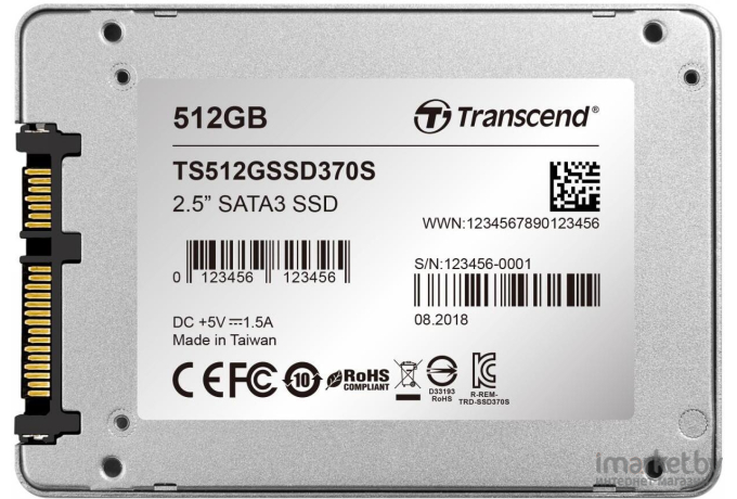 SSD Transcend SSD370 Premium 512GB (TS512GSSD370S)